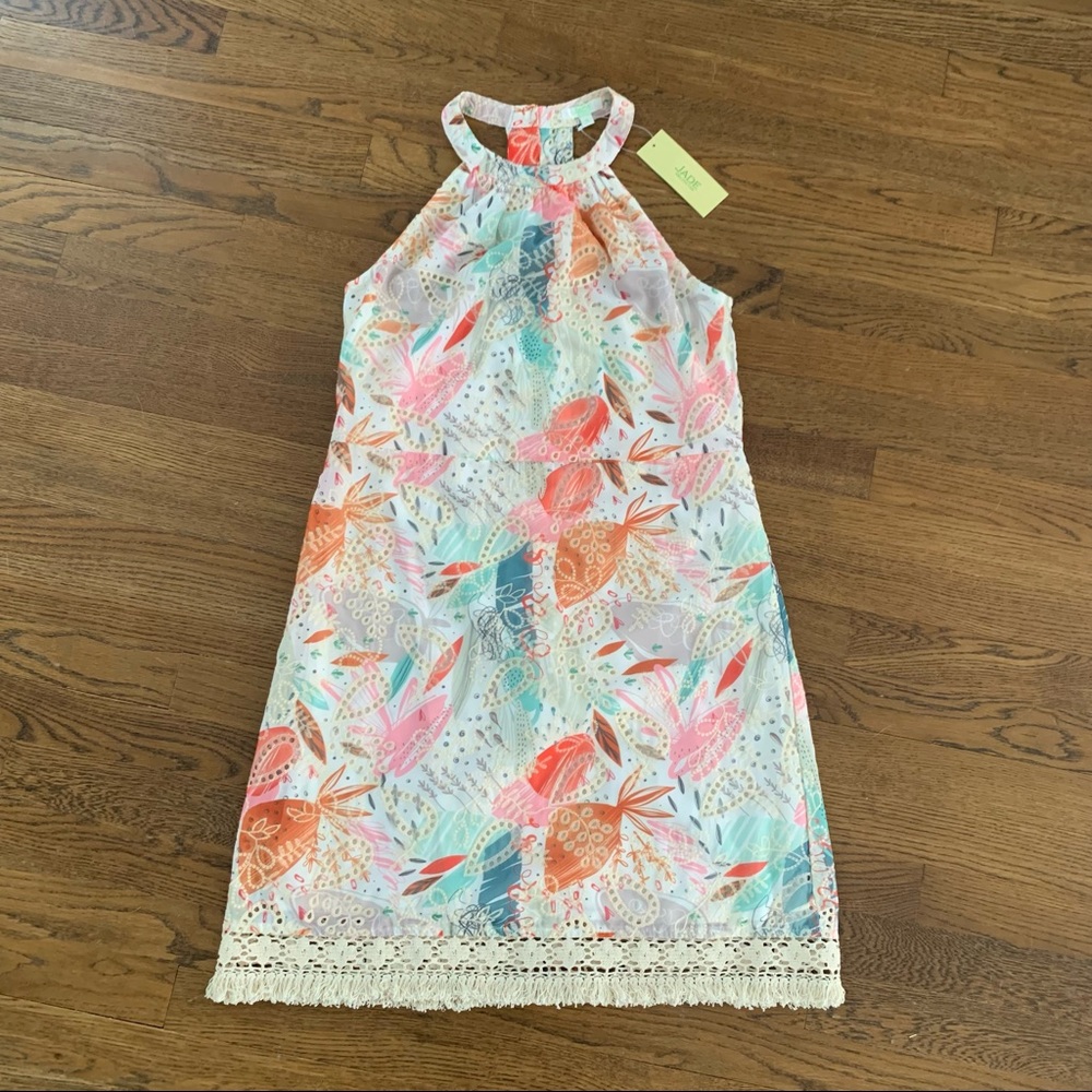 Jade by Melody Tam floral eyelet dress